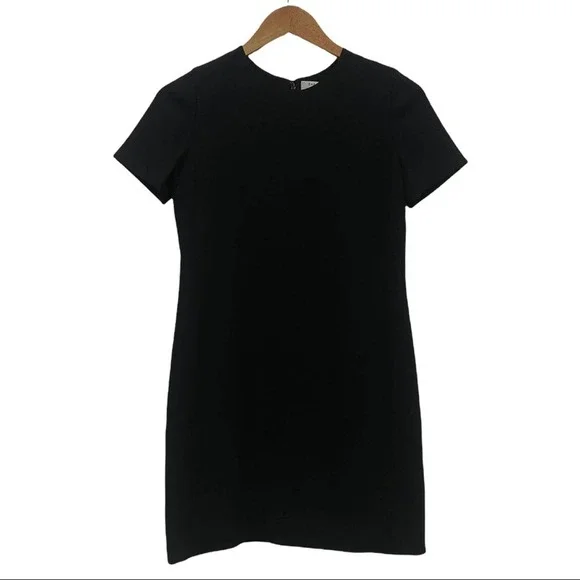 Aritzia Babaton Crepe T-Shirt Patricio Dress Black‎ Size 00 - Picture 2 of 8